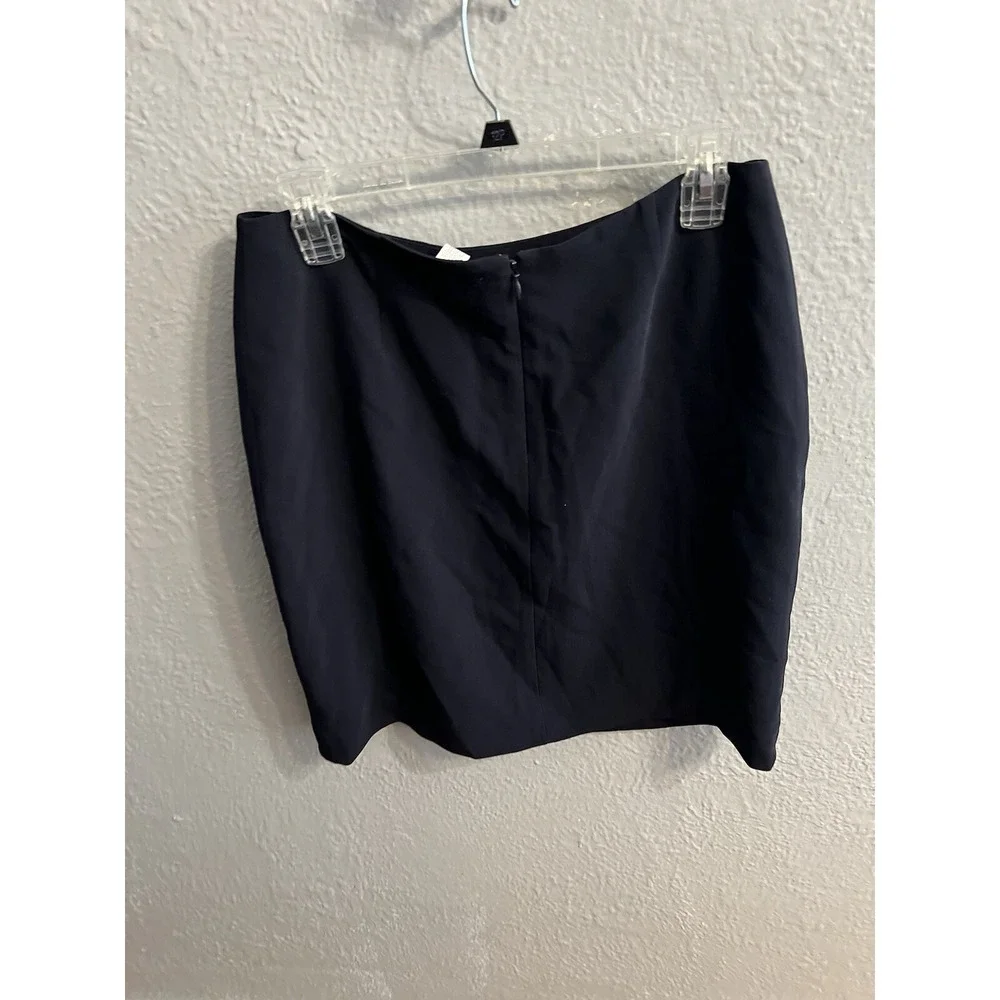 Women's‎ Navy Midi Skirt Petite Sophisticate Size 10P